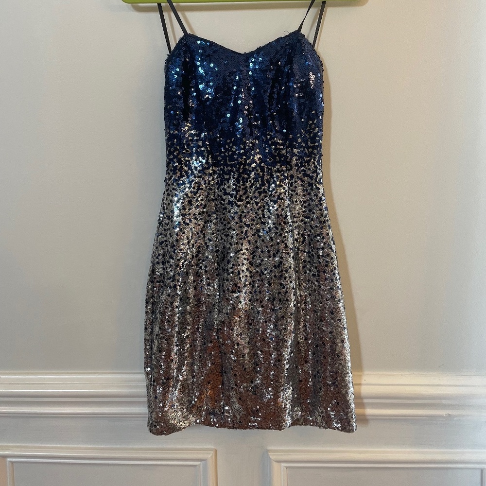 Fun Strapless sequin dress